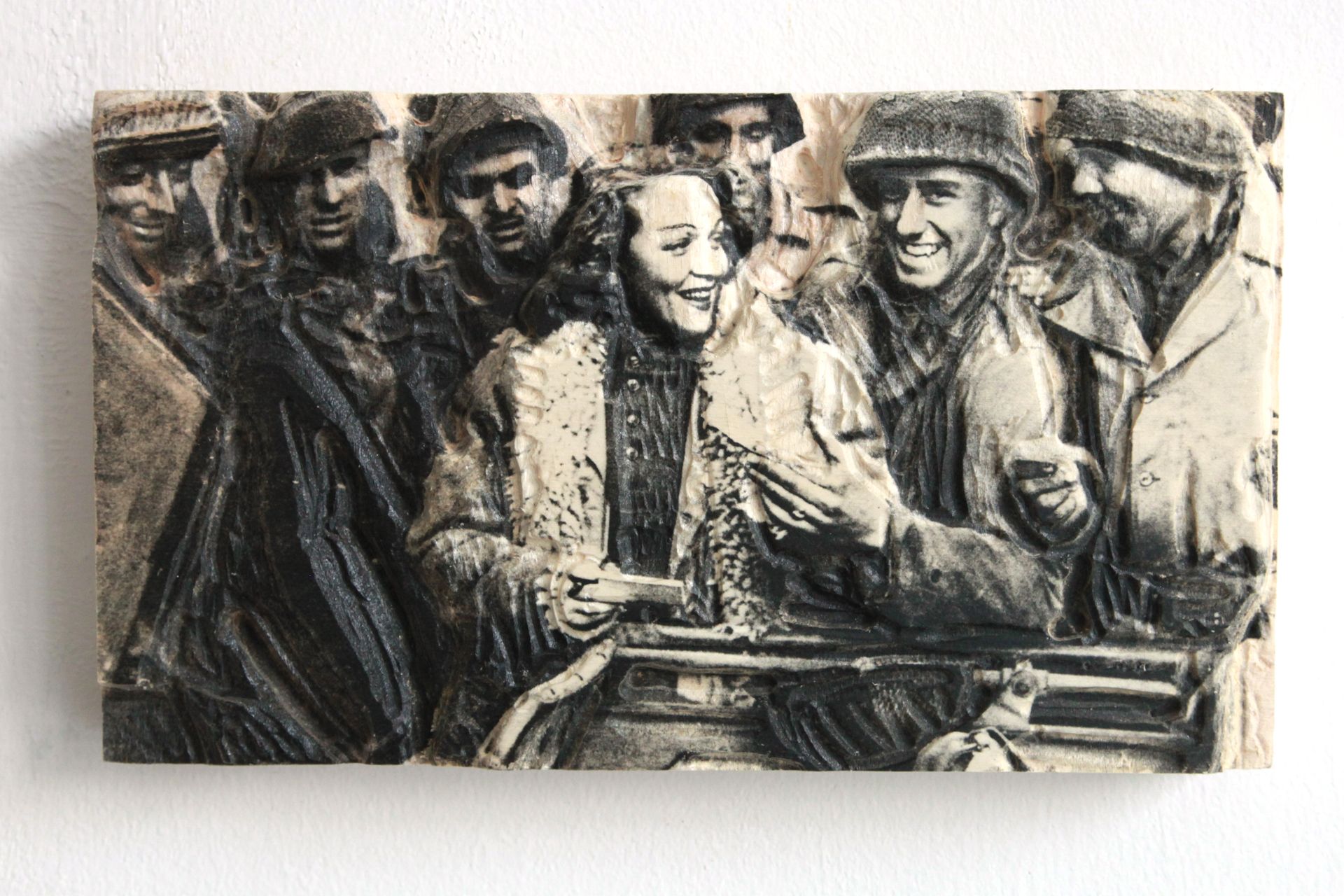 <b> Marlene Dietrich with American Soldiers, </b>2013